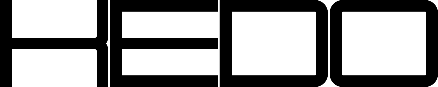 KEDO written in black text