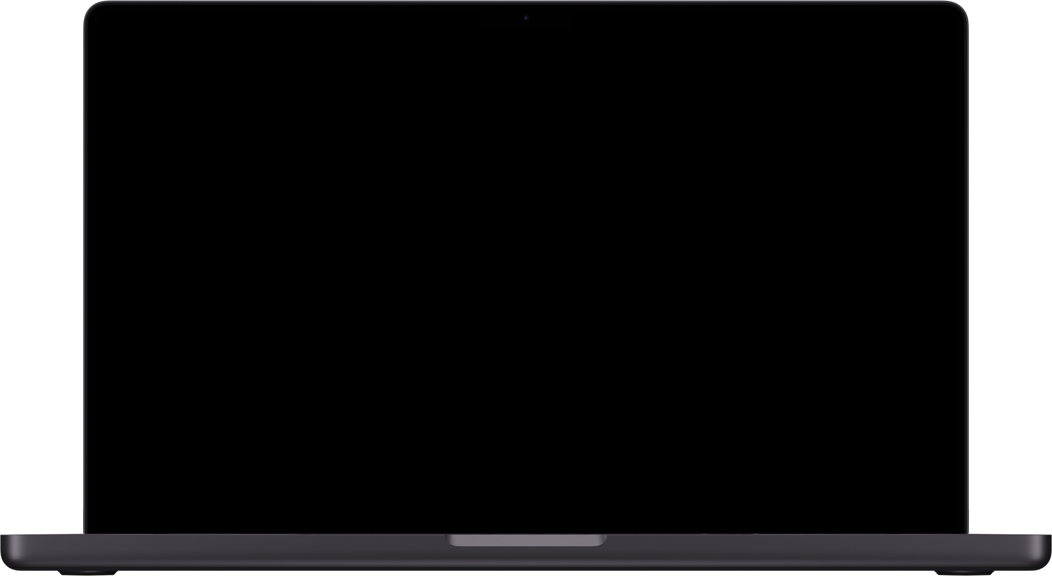 Mockup of a MacBook Pro laptop