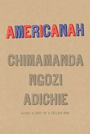 Book cover for Americanah by Chimamanda Ngozi Adichie
