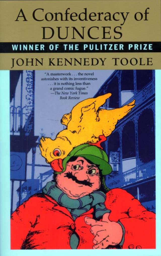 Book cover for A Confederacy of Dunces by John Kennedy Toole